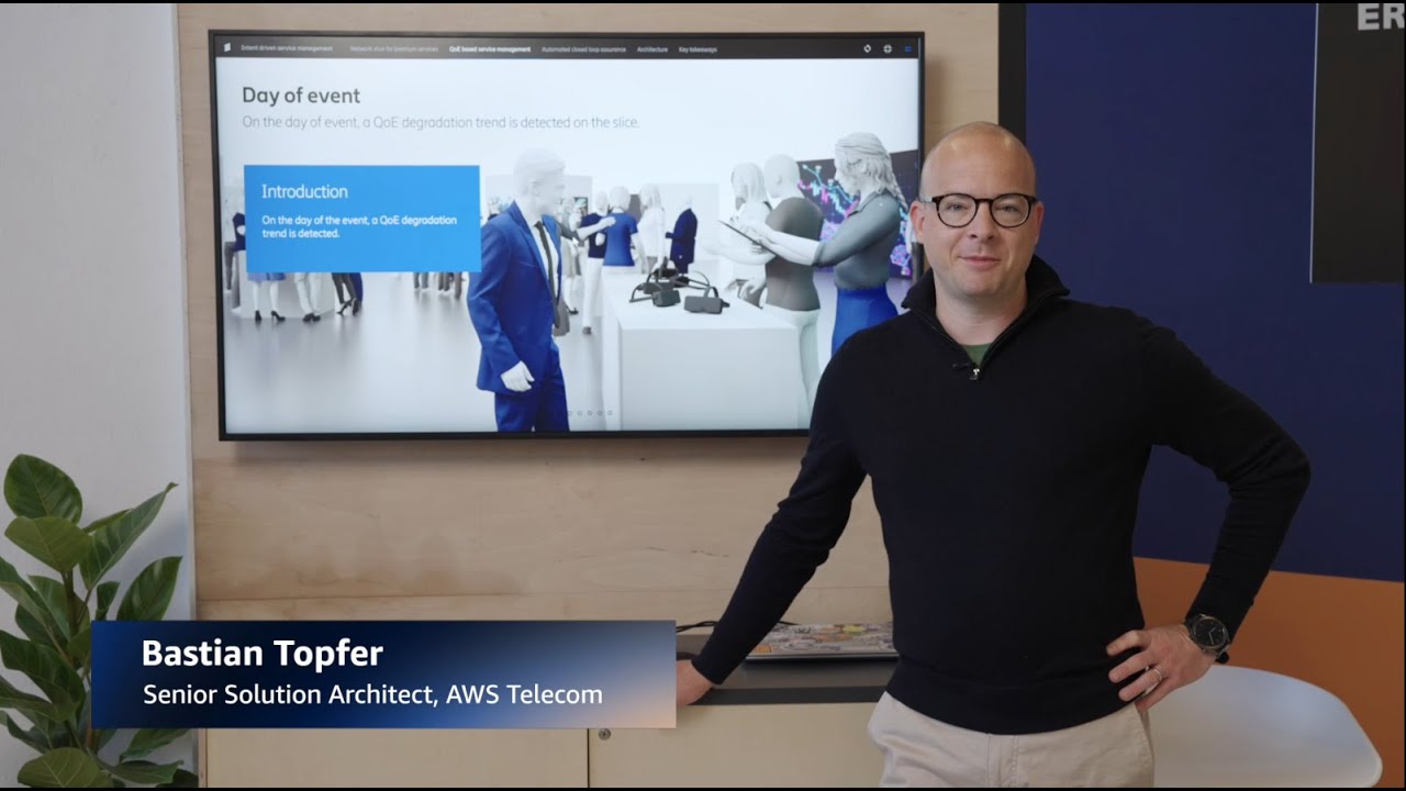 Ericsson network slicing and optimization with generative AI | Amazon Web Services
