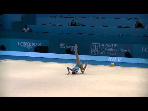 Piscupescu Alexandra (ROU)  hoop  World Championships RG 2013 All- around