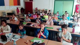 UNA CLASE CON MUCHO RITMO.