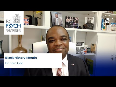 Black History Month 2022 - Dr Itoro Udo