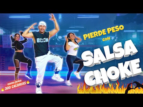 SALSA CHOKE  Zumba 🔥 Cardio Baile Cali flow latino / DANCE WORKOUT