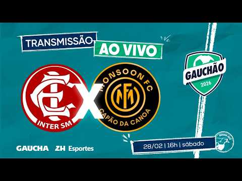 JOGO COMPLETO: INTER-SM 1x1 MONSOON | QUADRANGULAR DO REBAIXAMENTO | GAUCHÃO | 28/02/2026