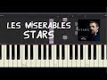 Les Miserables - Stars - Piano Tutorial by Amadeus (Synthesia)