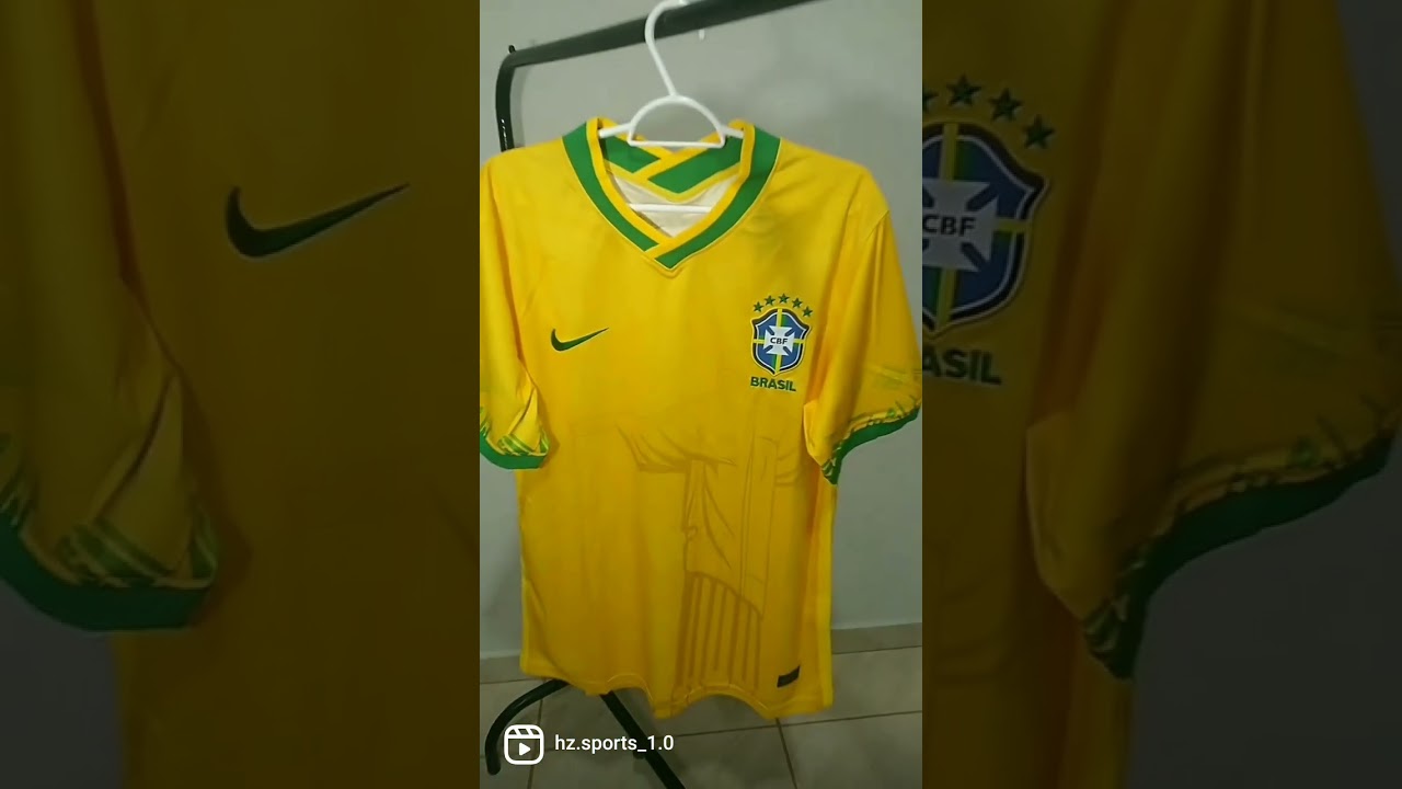 camisa do Brasil versão Cristo redentor. insta: @hz.sports_1.0