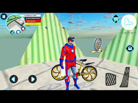 Naxeex Superhero (Super Hero Jump bicycle in Hill Tower) Games Kon – HD Android Gameplay