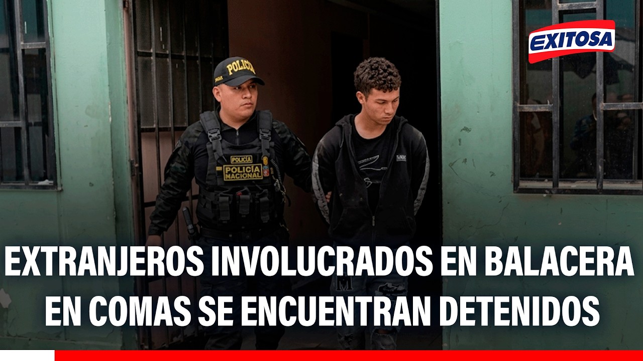 🔴🔵 Extranjeros implicados en balacera que dejó dos muertos en Comas permanecen detenidos