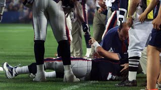 Drew Bledsoe Injury 2001 Patriots vs Jets (4K)