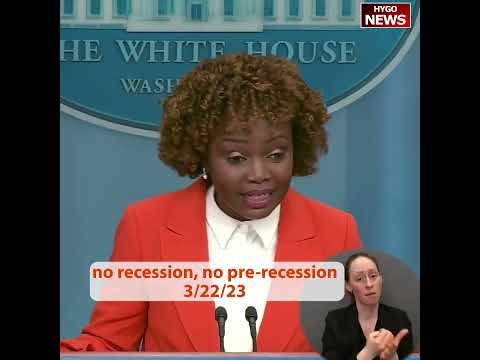 WH: We Do Not See A Recession Or A Pre-Recession. We See A Strong Economy