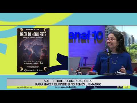 Back to HOGWARTS, SODA STEREO y MÚSICA en Córdoba | Finde del 11/09/2025