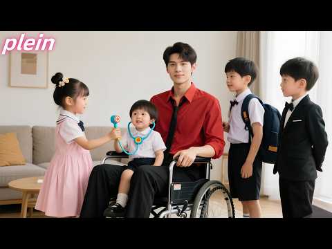 Les 4 enfants sauvent un homme évanoui sur le chemin du collège, il s'avère être leur père PDG!❤