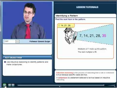 Geometry Inductive And Deductive Reasoning Part 1