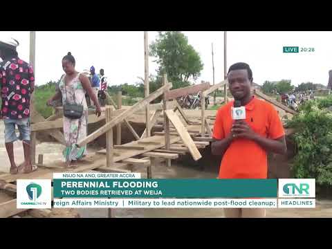 Tragedy at Weija as Two Bo$ies Recovered Following Floods