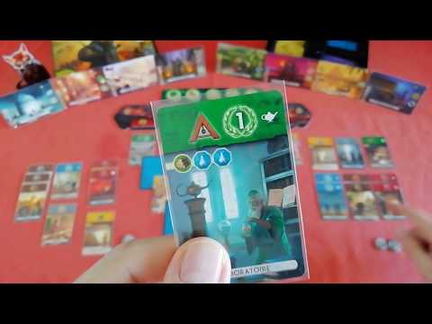 A game of 7 Wonders Duel (2 players)