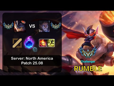Rumble Mid vs Sylas - NA Challenger - Patch 25.08