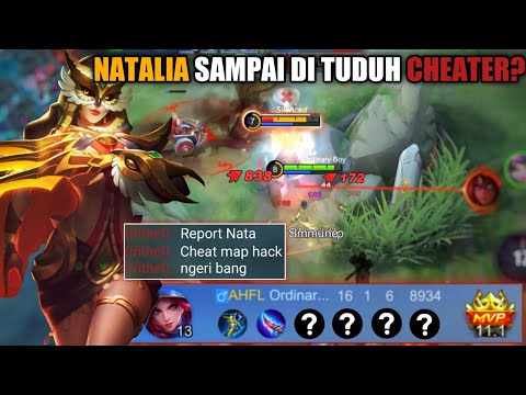 NATALIA DAMAGE HACK AND ROTATION | Top 1 Global Natalia Build - MLBB