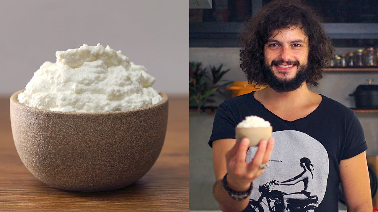 COMO FAZER RICOTA CASEIRA | Cozinha Básica