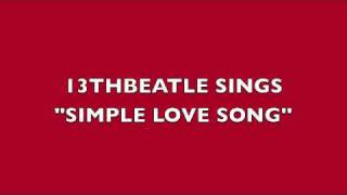 SIMPLE LOVE SONG-RINGO STARR COVER