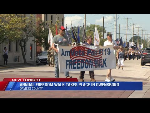 Annual Freedom Walk takes place in Owensboro
