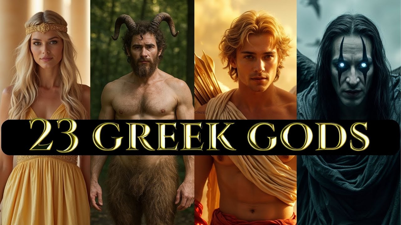 23 Greek Gods & Goddesses names and powers | Greek Mythology