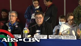Gov't agencies hold briefing on Taal Volcano eruption | ABS-CBN News