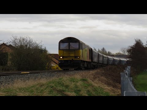 GBRf Class 60 No. 60076 on 6E17 Liverpool Biomass Terminal - Drax Aes on 27.03.21 - HD