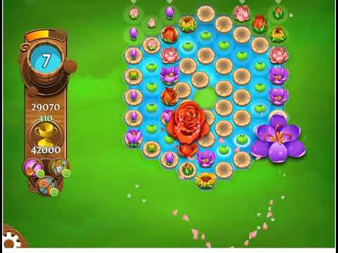 Blossom Blast Saga Level 461 - No Boosters