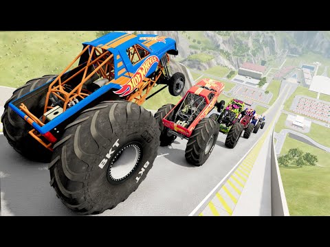 Epic High Speed Jumps LIVE - BeamNG Drive | Griff's Garage