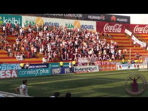 "Una vez más" Barra: Ultra Morada &bull; Club: Saprissa &bull; País: Costa Rica