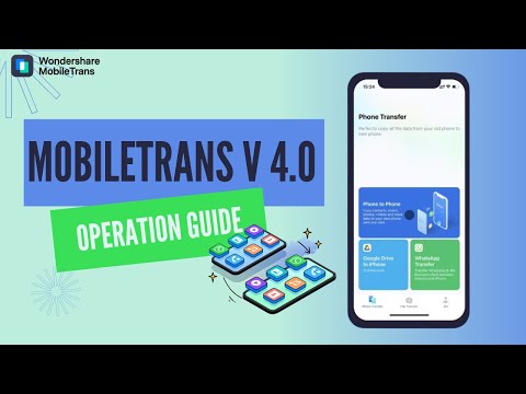 Data Transfer - MobileTrans Video