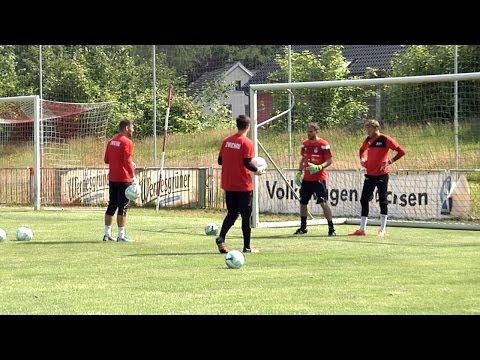 Trainingsauftakt beim FSV Zwickau