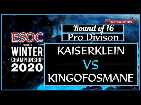[AoE3] Kaiserklein vs KINGofOsmane (Bo7) — Pro Division Round of 16 — ESOC Winter Championship 2