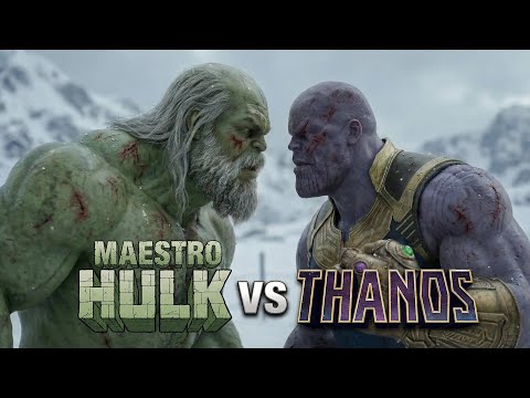 Maestro Hulk VS Thanos: The Movie | Cinematic Short Film