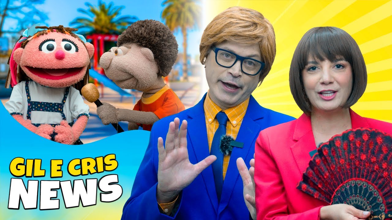 Paty Campeã Mundial de Concentração - Gil e Cris News para crianças