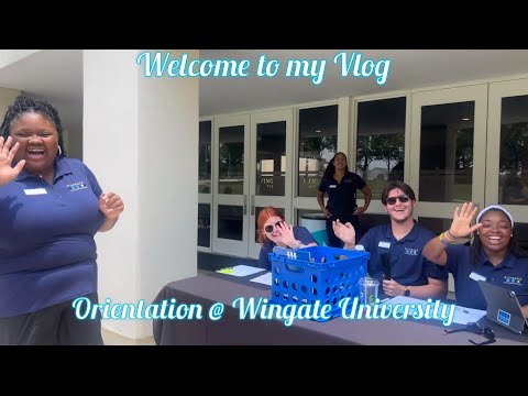 Overnight Orientation at Wingate University!