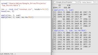R 3.2 - The apply() Family of Functions