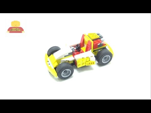 Vidéo LEGO Creator 31002 : Le super bolide