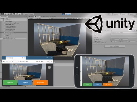 Unity's Amazing New Party Trick!  Render Streaming over WebRTC!