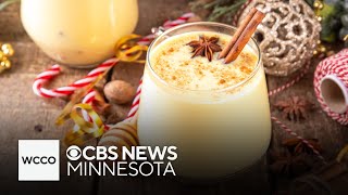 Why is eggnog popular during the holidays