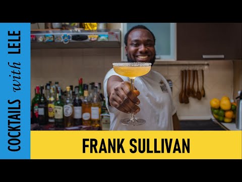 FRANK SULLIVAN COCKTAIL - SHAKING DRINK at HOME | COCKTAIL with COGNAC, COINTREAU and...