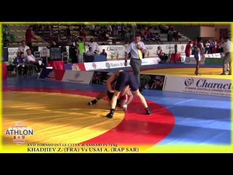 TOUR 1   FS 74 kg KHADJIEV Z FRA Vs USAI A RAP SAR