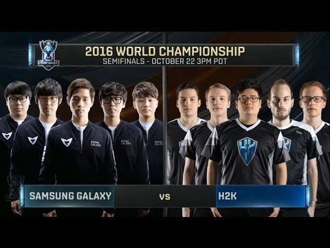 Top Highlights SSG - H2K Game 1 Semifinals World Championship 2016 - LOL Moments
