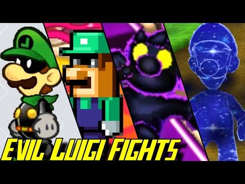 Evolution of Evil Luigi Battles (2001-2017)