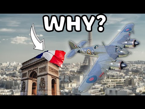 Why did A Lone Beaufighter Drop A French Flag On Paris in WW2? - Operation Squabble, 1942