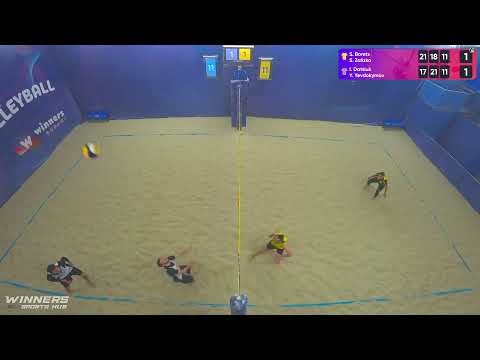 13:25 S. Borets / S. Zalizko - I. Datsiuk / Y. Yevdokymov 04.02.2023 | Winners Beach Volleyball