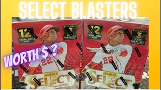 2021 Panini Select Baseball Blaster Box ** Auto Pull + 12 Cards Per Box! Are they Worth the $  **