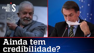 Datafolha diz que Lula vence Bolsonaro em 1º turno