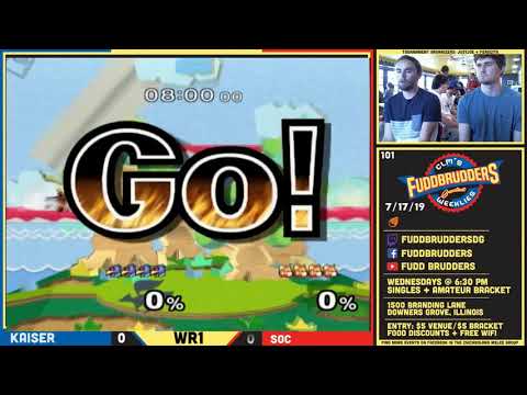 SSBM Kaiser vs Soc FuddBrudders 101