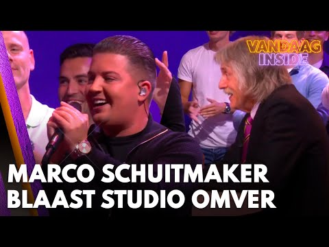 Marco Schuitmaker blaast studio omver met 'Engelbewaarder' bij Vandaag Inside | VANDAAG INSIDE