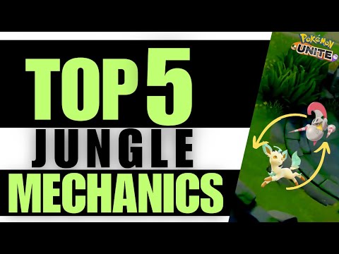 Top 5 SECRET Jungle MECHANICS You NEED to Know! | Pokemon Unite