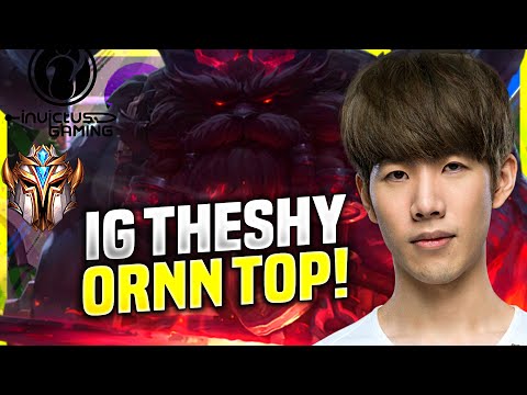 THESHY CHILLING WITH ORNN! - IG TheShy Plays Ornn Top vs Renekton! | KR SoloQ Patch 10.22
